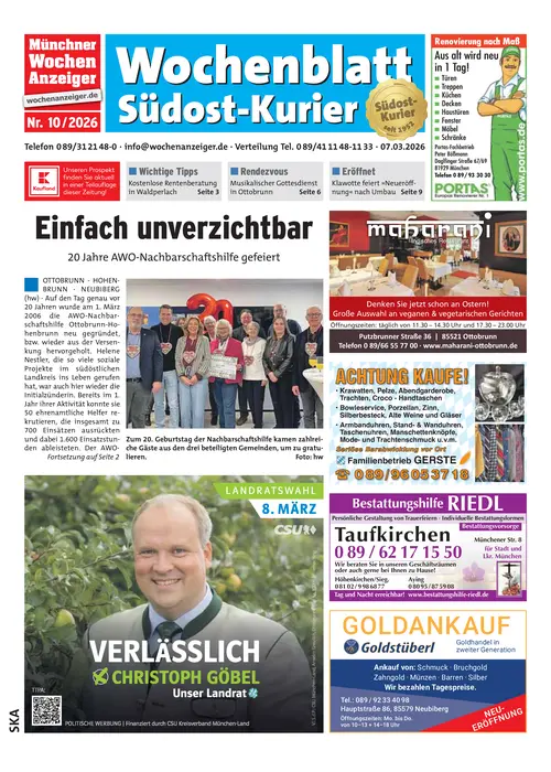 Südost-Kurier Cover
